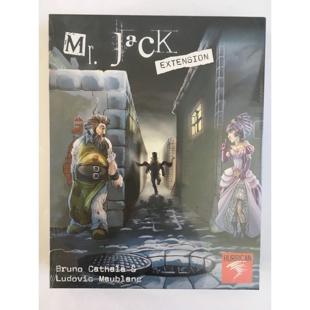 New Mr. Jack Extension Board Game (2007 Version) Hurrican 5 New Characters